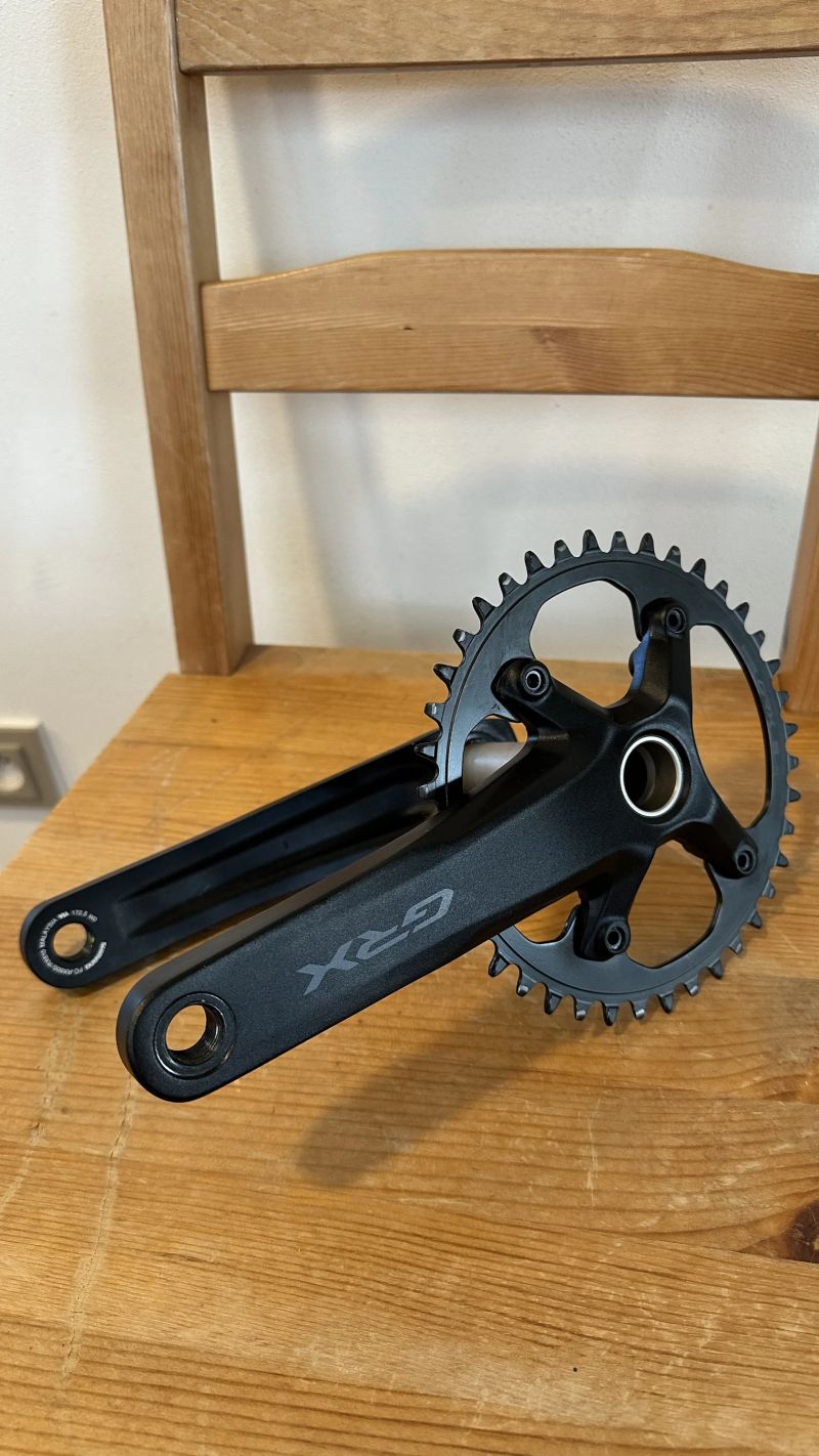 Kliky Shimano GRX FC-RX610 1x12, 172,5