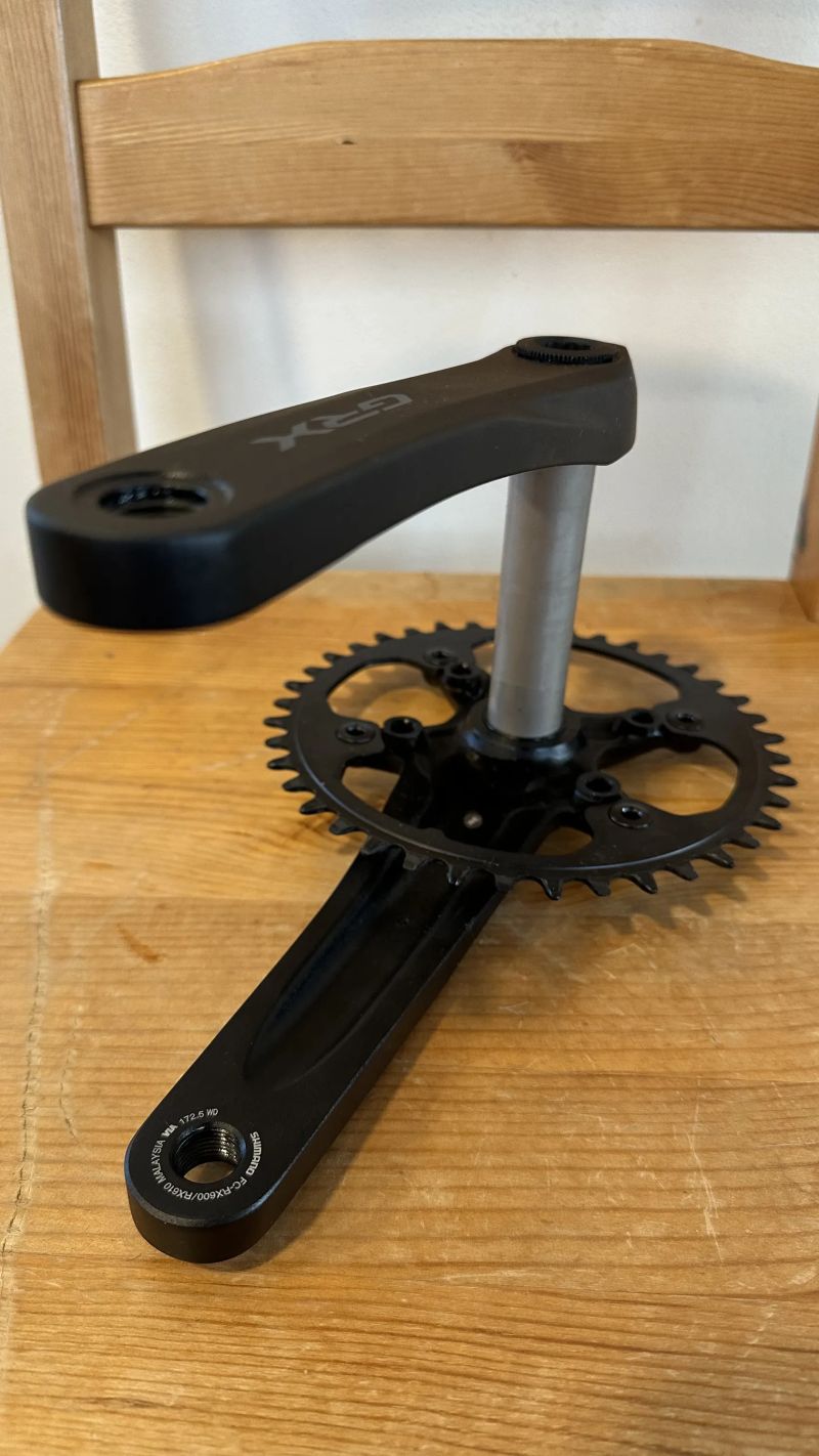 Kliky Shimano GRX FC-RX610 1x12, 172,5