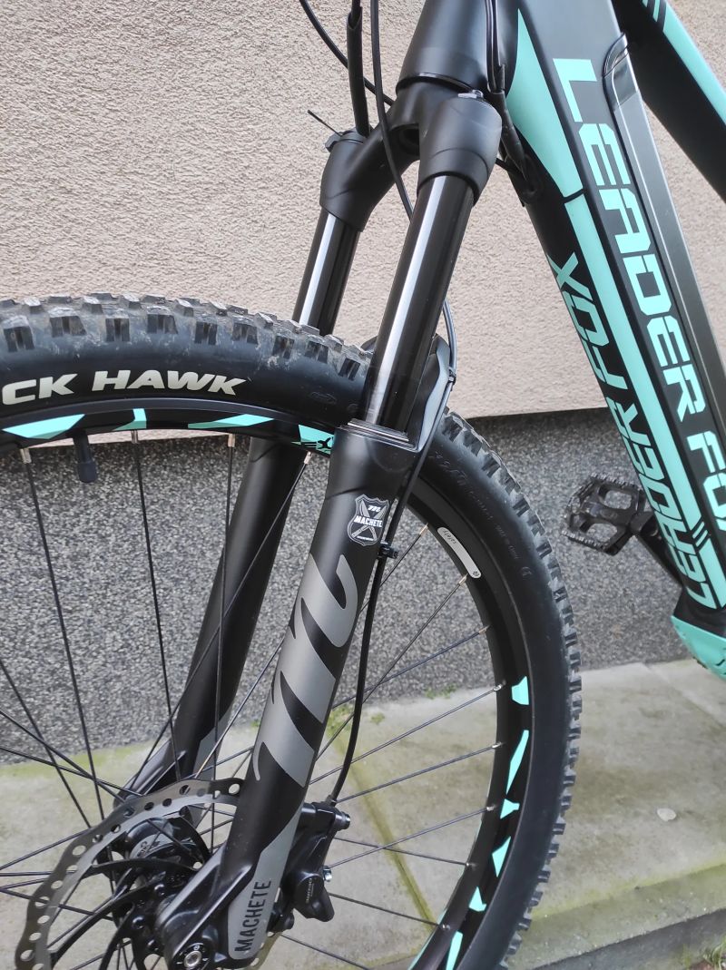 Celoodpružené horské elektrokolo Leader Fox Acron 29 (M)