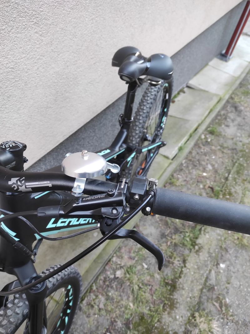 Celoodpružené horské elektrokolo Leader Fox Acron 29 (M)