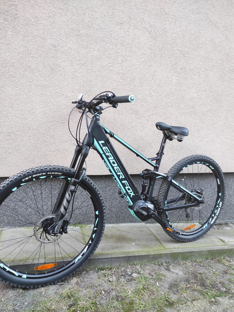 Celoodpružené horské elektrokolo Leader Fox Acron 29 (M)