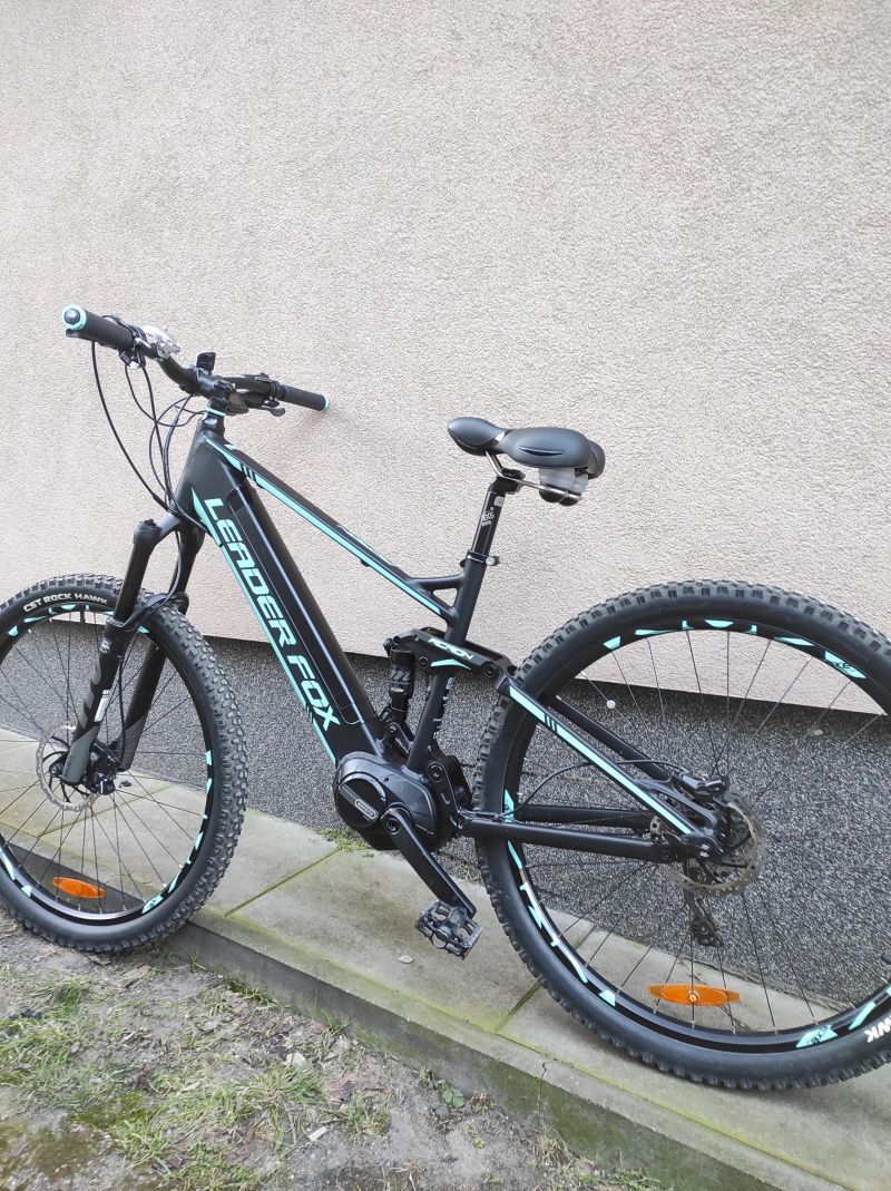 Celoodpružené horské elektrokolo Leader Fox Acron 29 (M)
