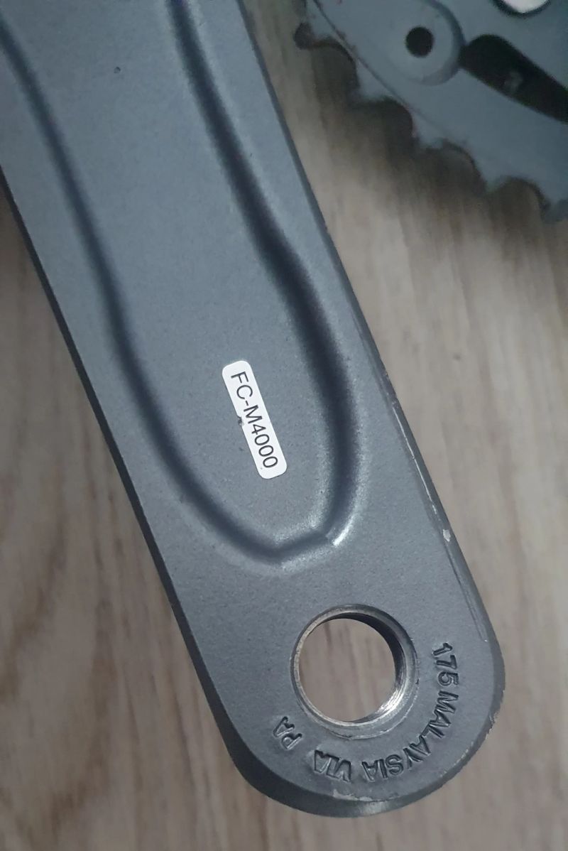 Kliky Shimano Alivio FC-M4000 - octalink