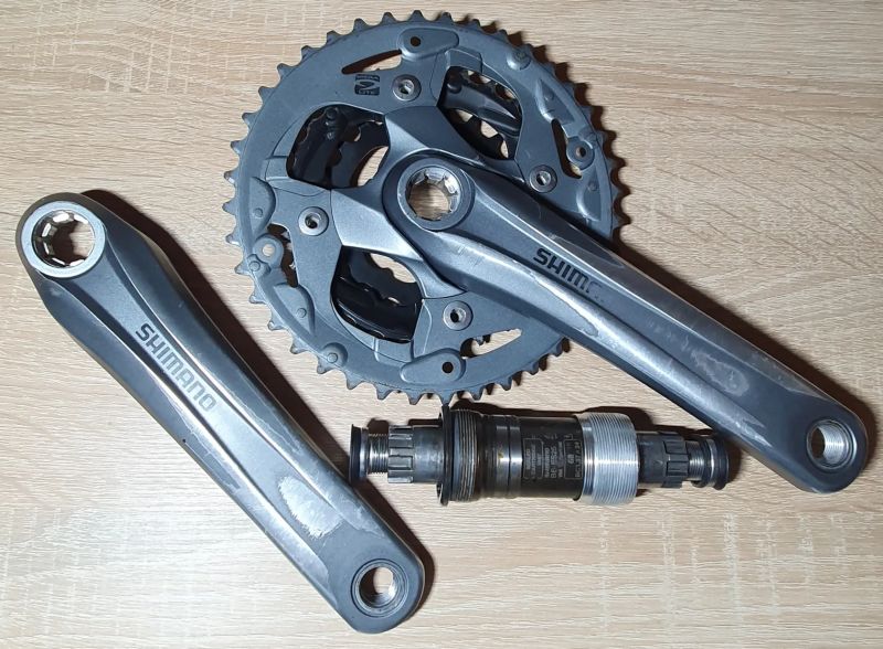 Kliky Shimano Alivio FC-M4000 - octalink