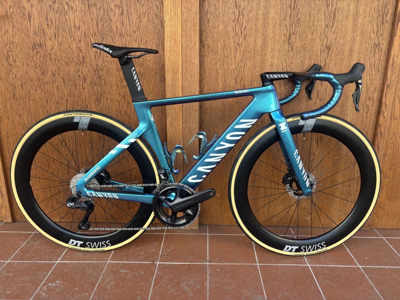 CANYON AEROAD CFR - vel. XS - ULTEGRA di2 2x12 - DT SWISS - NOVÉ