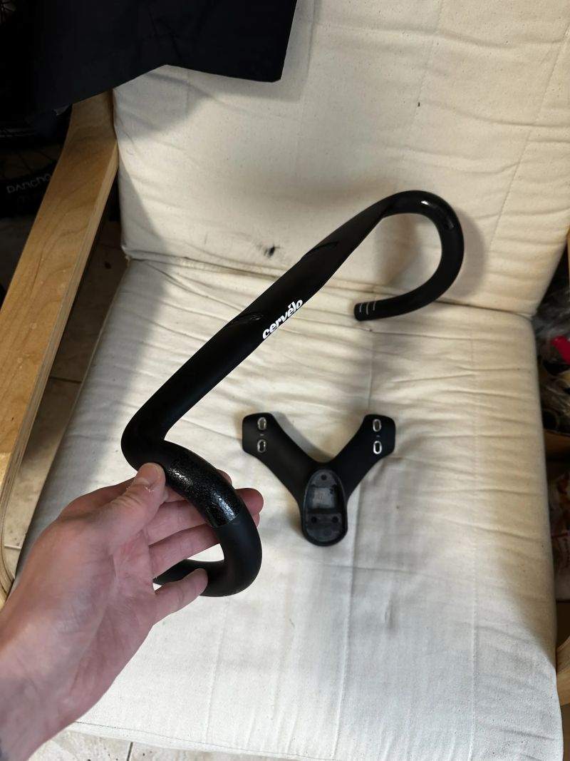 Představec a řídítka Cervelo S5 80/420mm