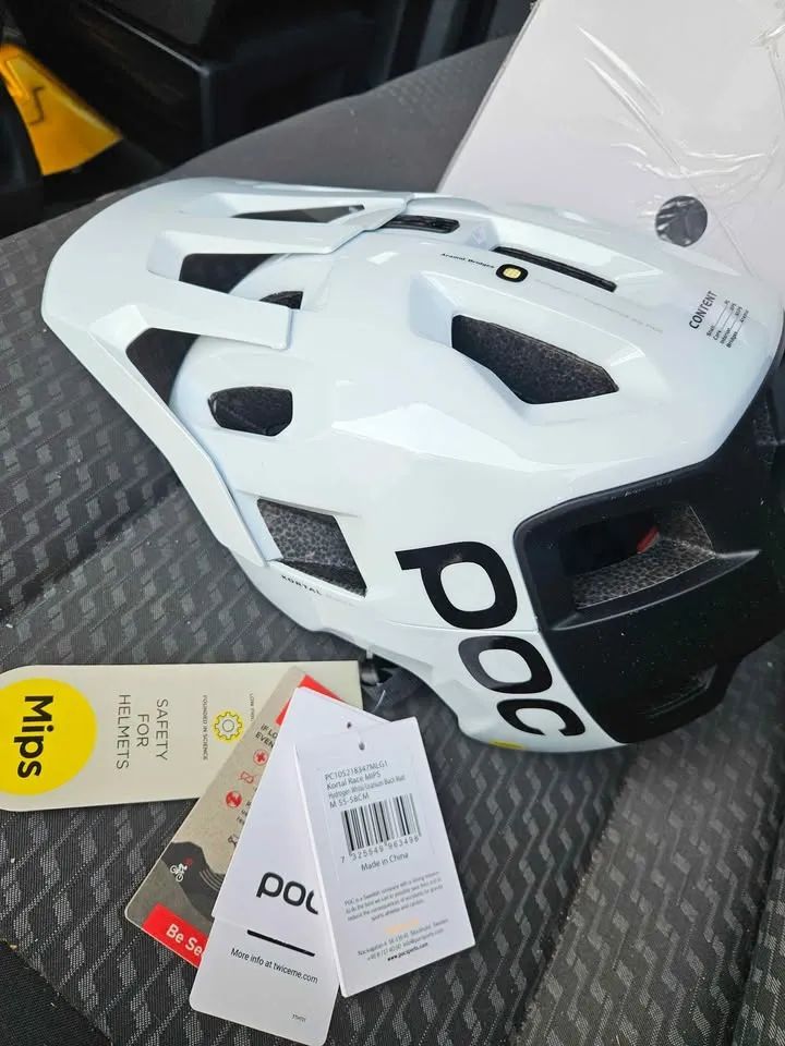 POC kortal RACE MIPS NFC 55-58 M/L BÍLÁ