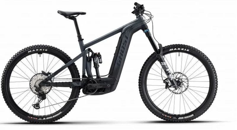 🔥🔥 SLEVA 75.000 -55% 🔥🔥 GHOST E-Riot AM AL 160/160 Universal B750 Grey/Black - XL 