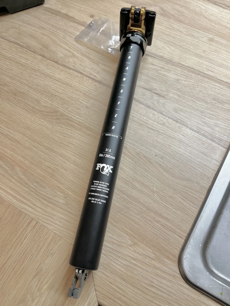 // NOVÁ // Fox Transfer Factory Kashima / 31,6mm / 200mm