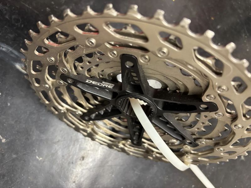 Shimano Deore 12 / hazka řazení kazeta