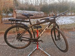 Custom bike hybrid 29" vel. L