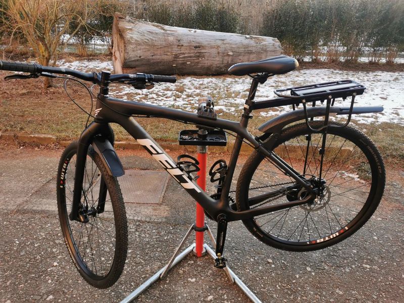 Custom bike hybrid 29" vel. L