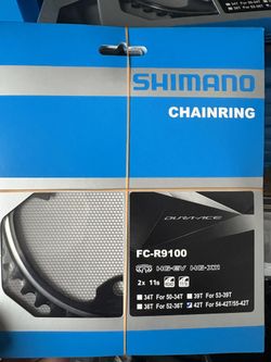 Převodníky SHIMANO Dura Ace FC-R9100 53z, 42z