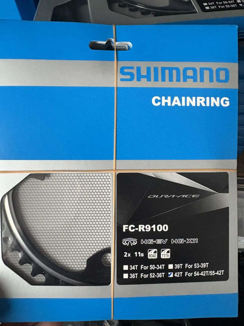Převodníky SHIMANO Dura Ace FC-R9100 53z, 42z