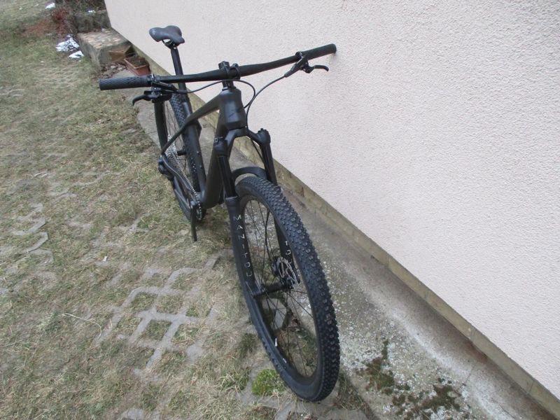 Nové 29" kolo MRX X25-SAV 19,5", Shimano Deore Di2 1x12, vzduch. vidlice Manitou Machete, pevné osy