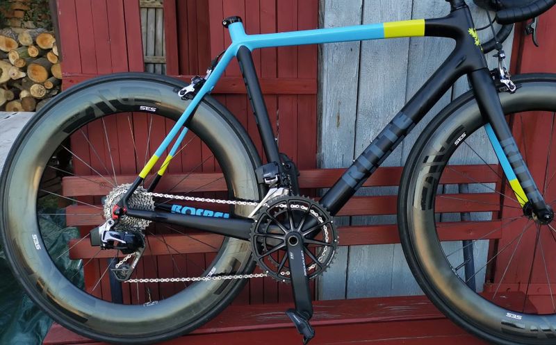 Ritte Bosberg - Top kultovní karbon Rám.set v Top stavu