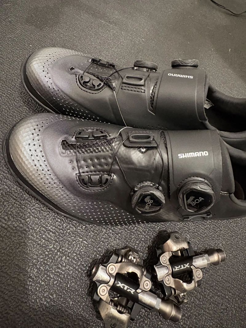 Shimano SH-XC702 vel.45 NOVÉ + pedály XTR 9200 v ceně