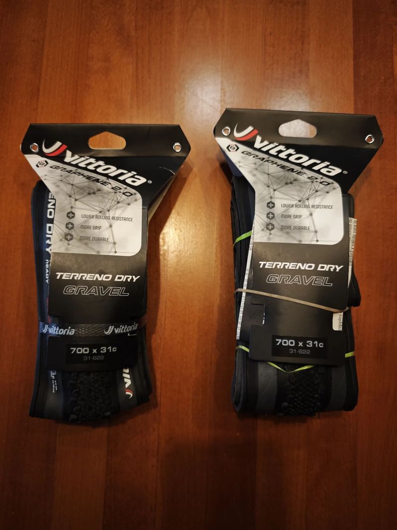 Vittoria terreno dry 31mm, 2x nové 
