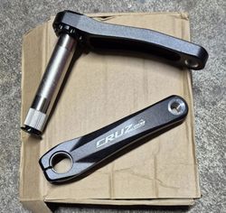 Dětské 150mm kliky - nové, nepoužité, pro direct mount převodník