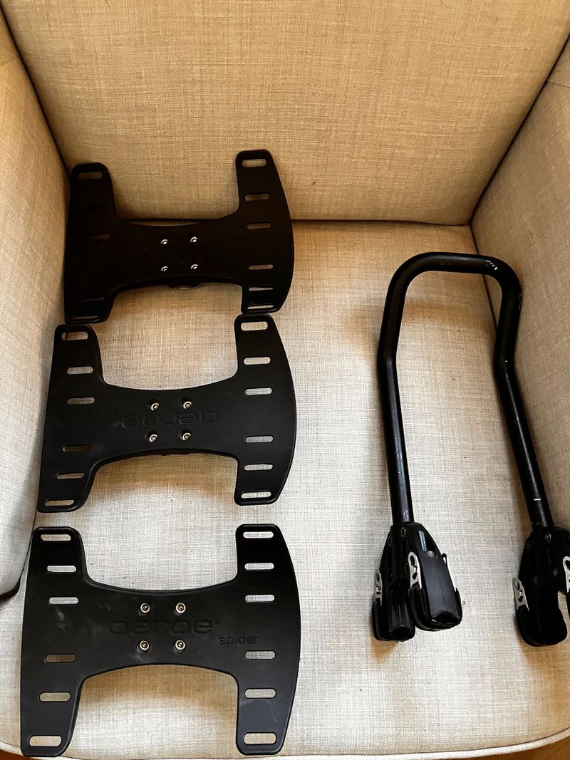 Nosič AEROE SPIDER + 3X držák na zadní nosič SPIDER RACK CRADLE