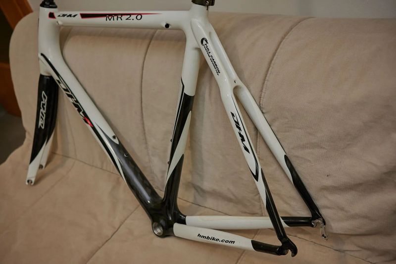 Karbonová silniční rámová sada DHM, pro ráfkové brzdy, postava 185 a výš