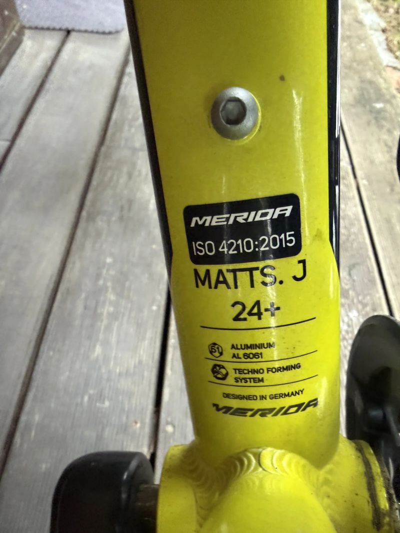 Merida Matts j24+
