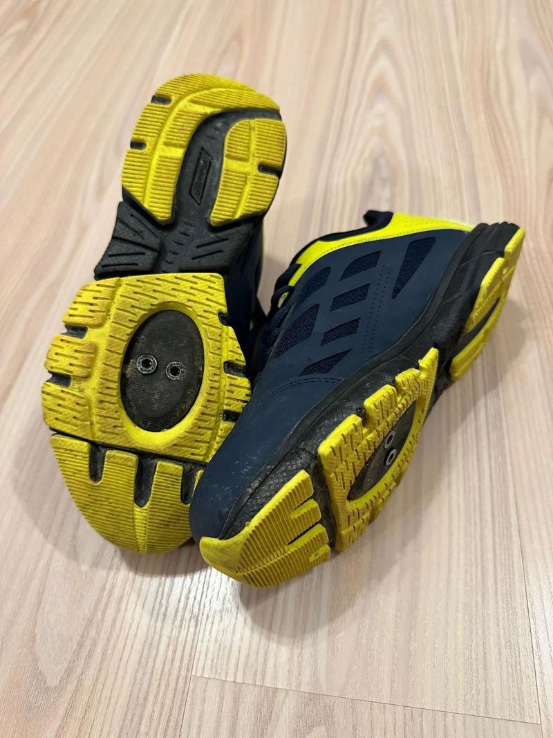 Dětské tretry FORCE GO modro-fluo 38