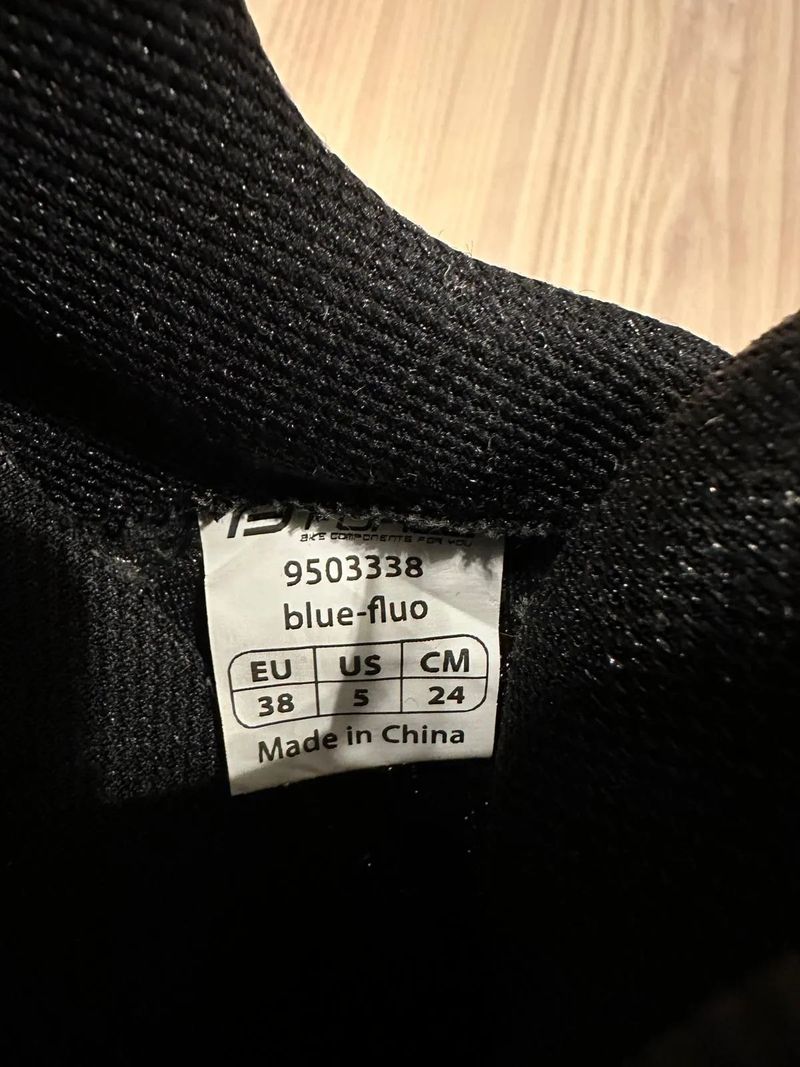 Dětské tretry FORCE GO modro-fluo 38