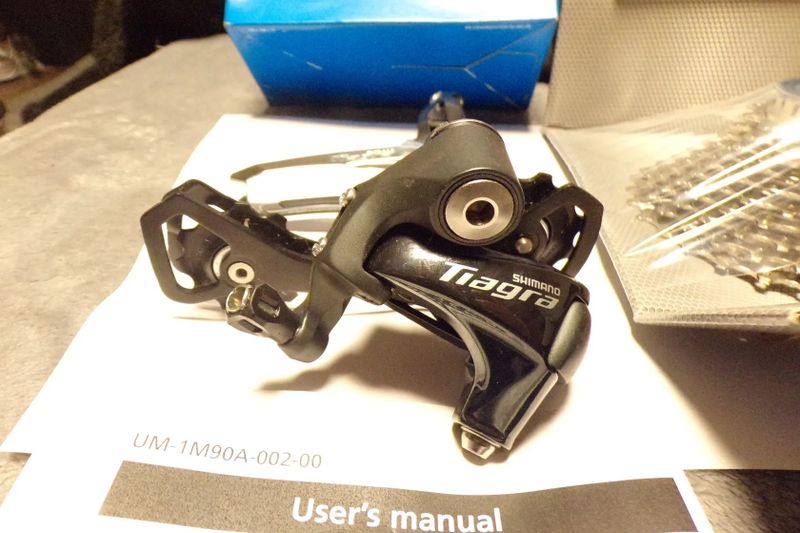 Shimano Tiagra přesmykač FD-4700+měnič RD-4700 gs+kazeta cs-hg500-10s 12-28T