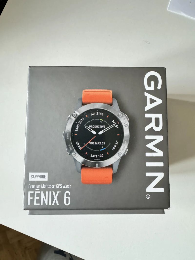Garmin fenix 6 saphire