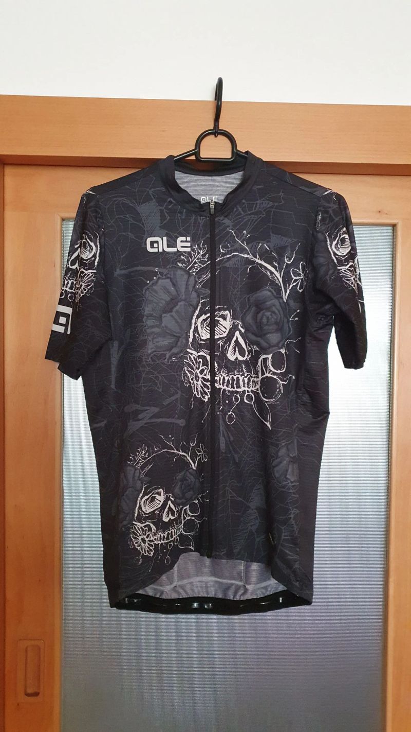 Alé PRR Skull pánský dres, krátký rukáv, XL