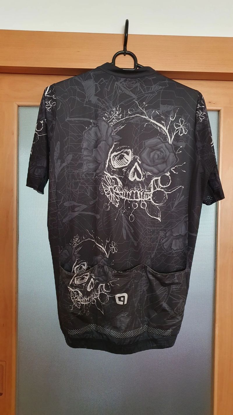 Alé PRR Skull pánský dres, krátký rukáv, XL