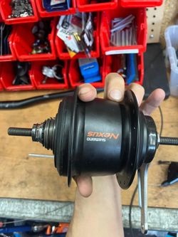 Náboj Shimano Nexus 8s (SG-C6001-8C) s torpédem + řazení Alfine (SL-S7000-8) + příslušenství