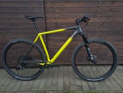 Nabízím PO SERVISU k prodeji velice zachovalé horské kolo Cannondale F-Si carbon 5 / vel. XL / 29er