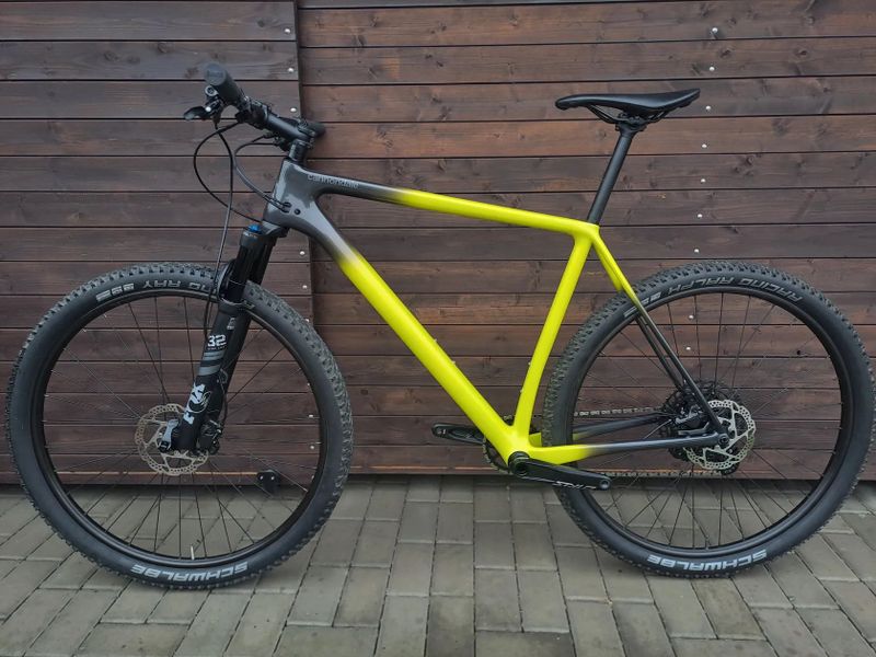 Nabízím PO SERVISU k prodeji velice zachovalé horské kolo Cannondale F-Si carbon 5 / vel. XL / 29er