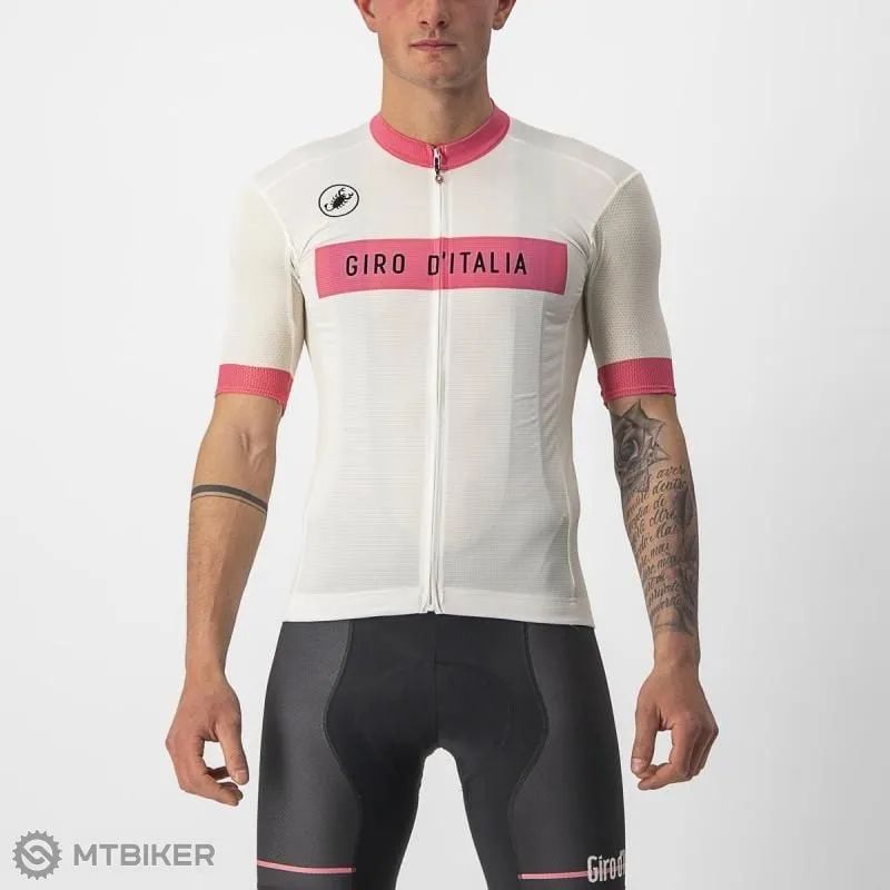 Castelli GIRO FUORI dres, bílá 