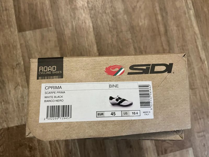 Prodám 2x jeté Sidi Prima bílé 