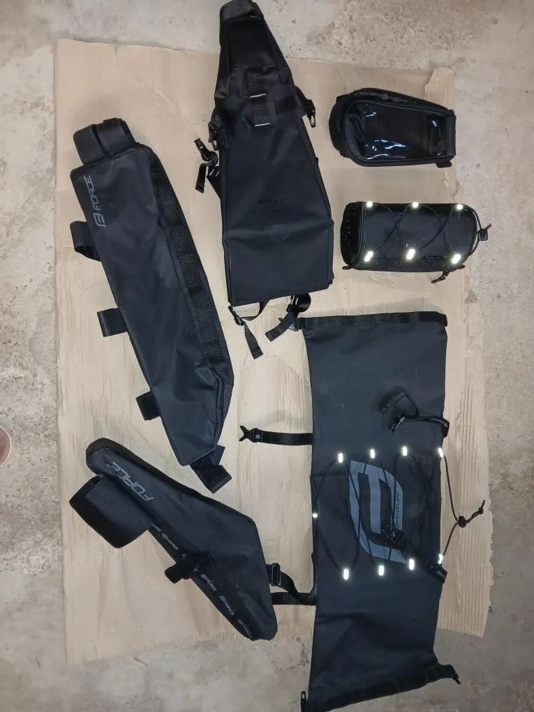 Prodám set brašny na bikepacking Force Adventure