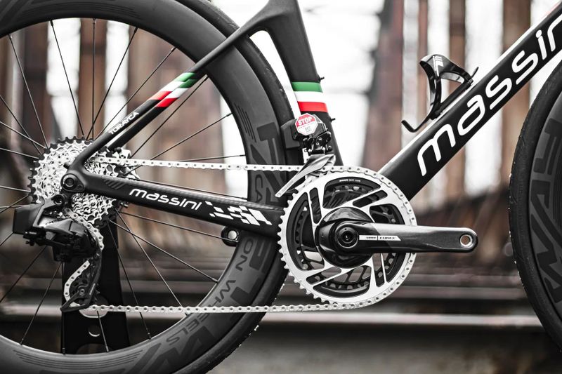 Massini Stradale Italia, Sram RED AXS Etap 2x12, Force, Fastway