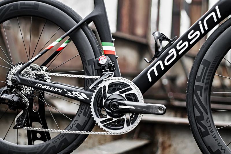 Massini Stradale Italia, Sram RED AXS Etap 2x12, Force, Fastway