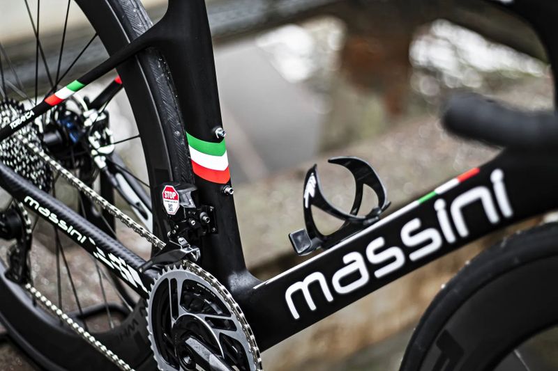 Massini Stradale Italia, Sram RED AXS Etap 2x12, Force, Fastway