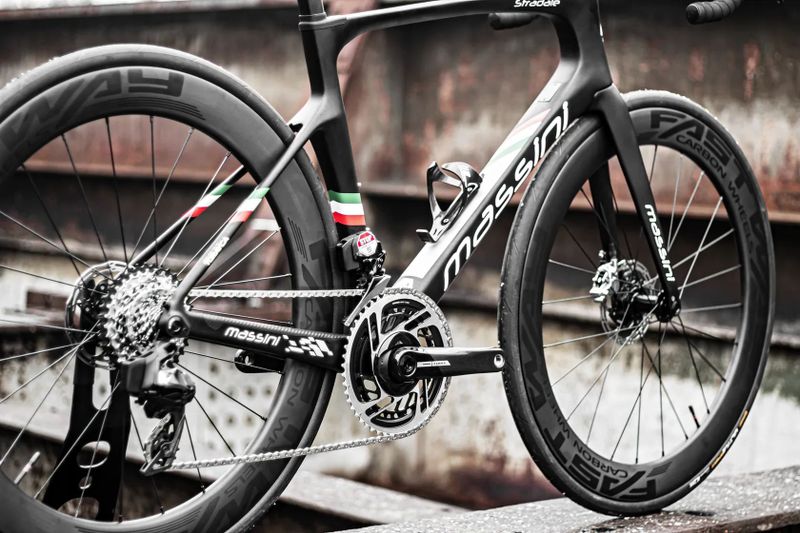 Massini Stradale Italia, Sram RED AXS Etap 2x12, Force, Fastway
