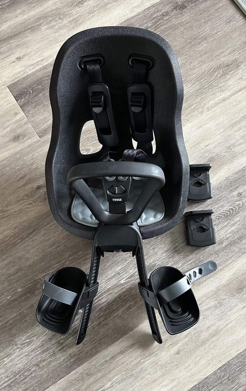 Cyklosedačka Thule Yepp Nexxt 2 Mini Grey + 2 držáky