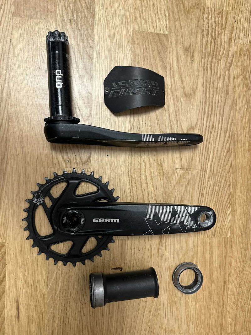 Karbonový rám GHOST Lector 3.9 LC 29" + Kliky SRAM NX