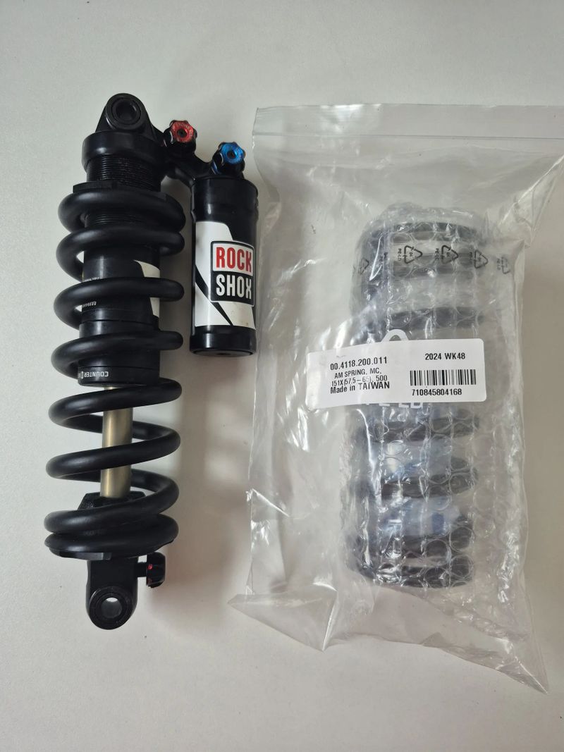 Pružinový tlumič RockShox Vivid R2C MR/MCB3, 216x63.5, 2 pružiny