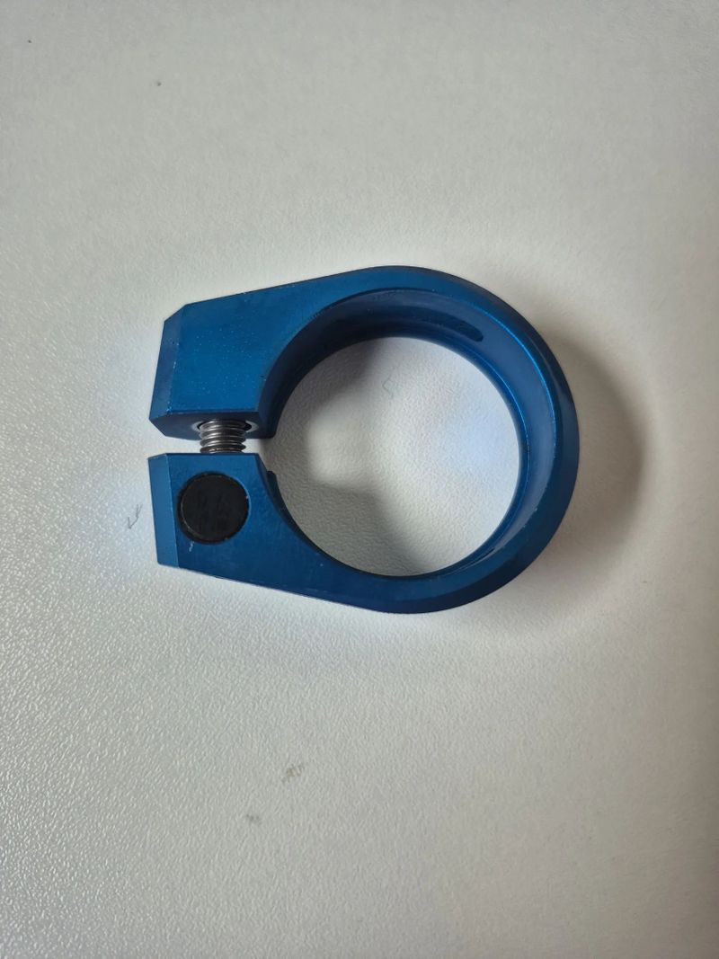 Představec Nukeproof Horizon 31,8x35 - modrá, sedlovka Nukeproof modrá