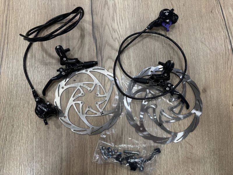 Sada brzd Formula Cura 2 P+Z ( včetně kotoučů) - Nove