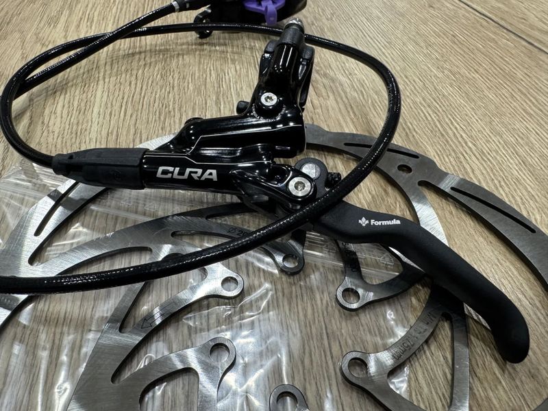 Sada brzd Formula Cura 2 P+Z ( včetně kotoučů) - Nove