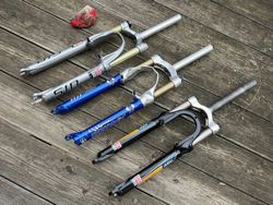 RockShox SID Team, Judy, Marzocchi Bomber Atom 80