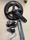 Shimano Ultegra Di2 2x11 upgrade set s wattmetrem
